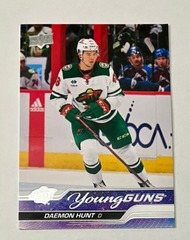 2023-24 Upper Deck Series 2 Young Guns Daemon Hunt #494 Minnesota Wild